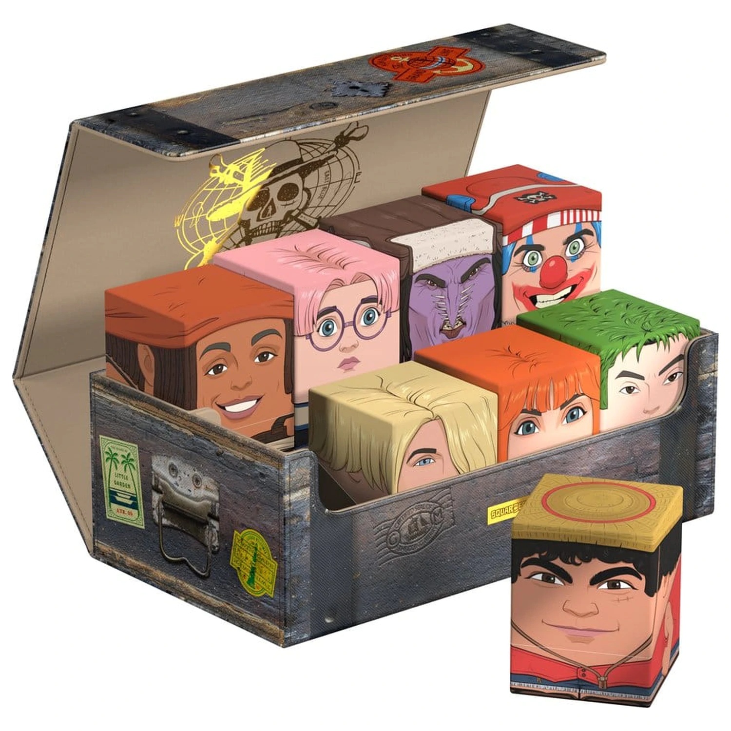 Squaroes Collectors Case 800 ONE PIECE - Wooden Chest termékfotó