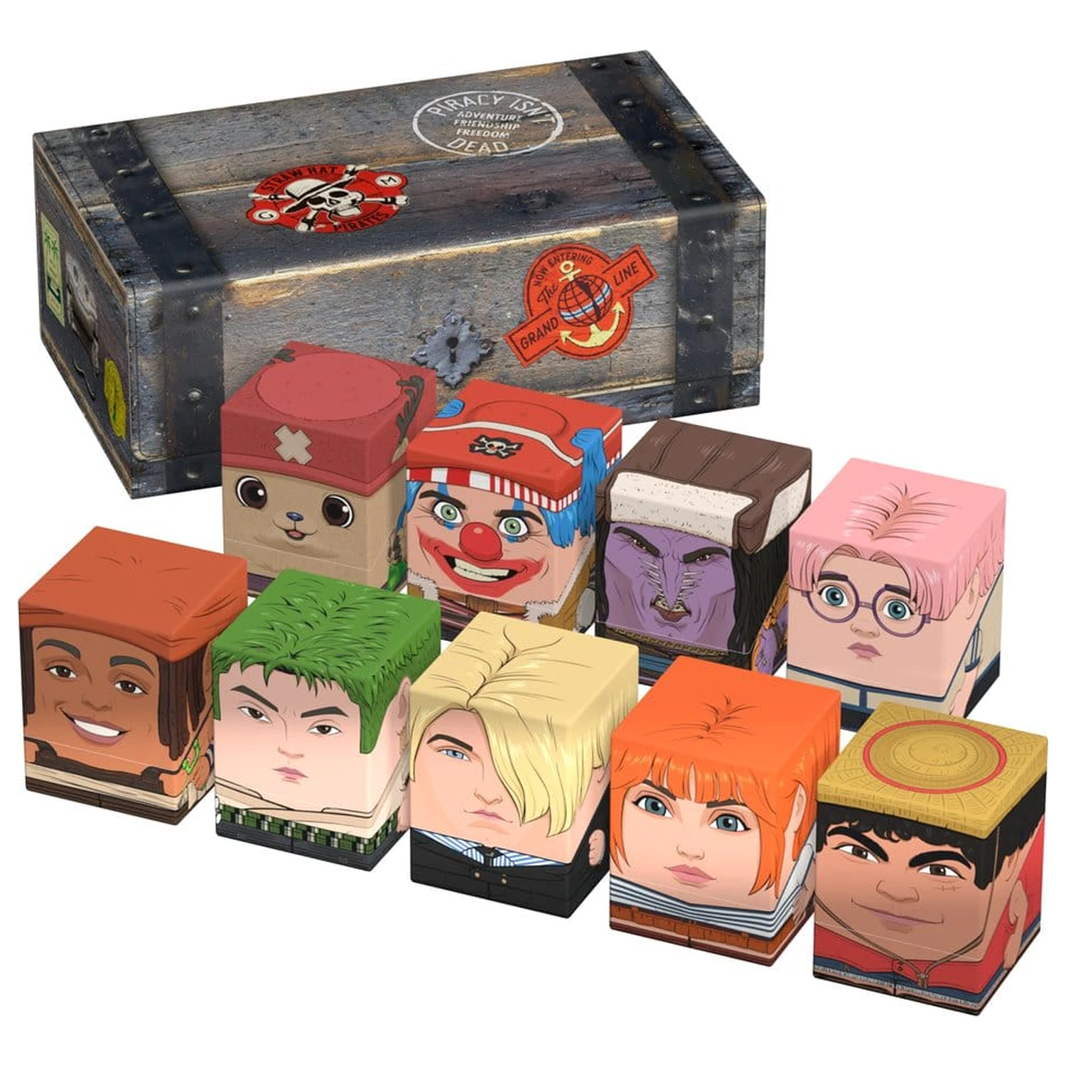 Squaroes Collectors Case 800 ONE PIECE - Wooden Chest termékfotó