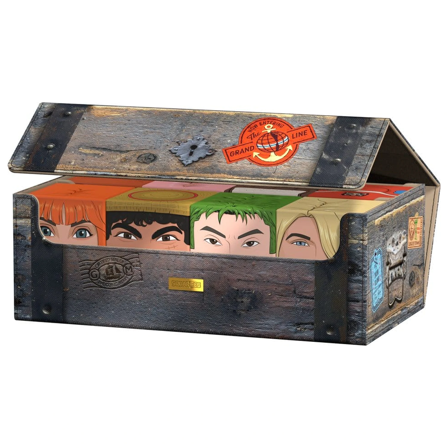 Squaroes Collectors Case 800 ONE PIECE - Wooden Chest termékfotó