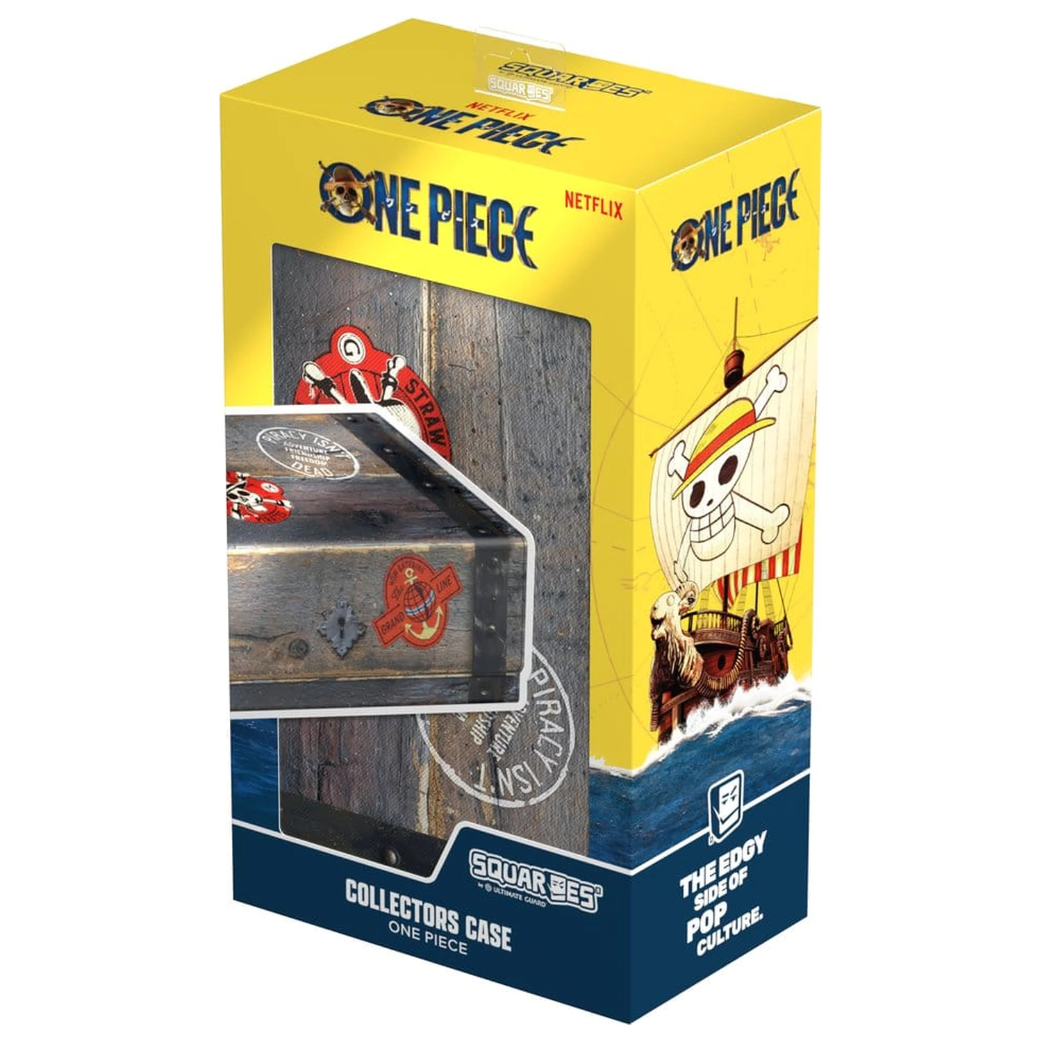 Squaroes Collectors Case 800 ONE PIECE - Wooden Chest termékfotó