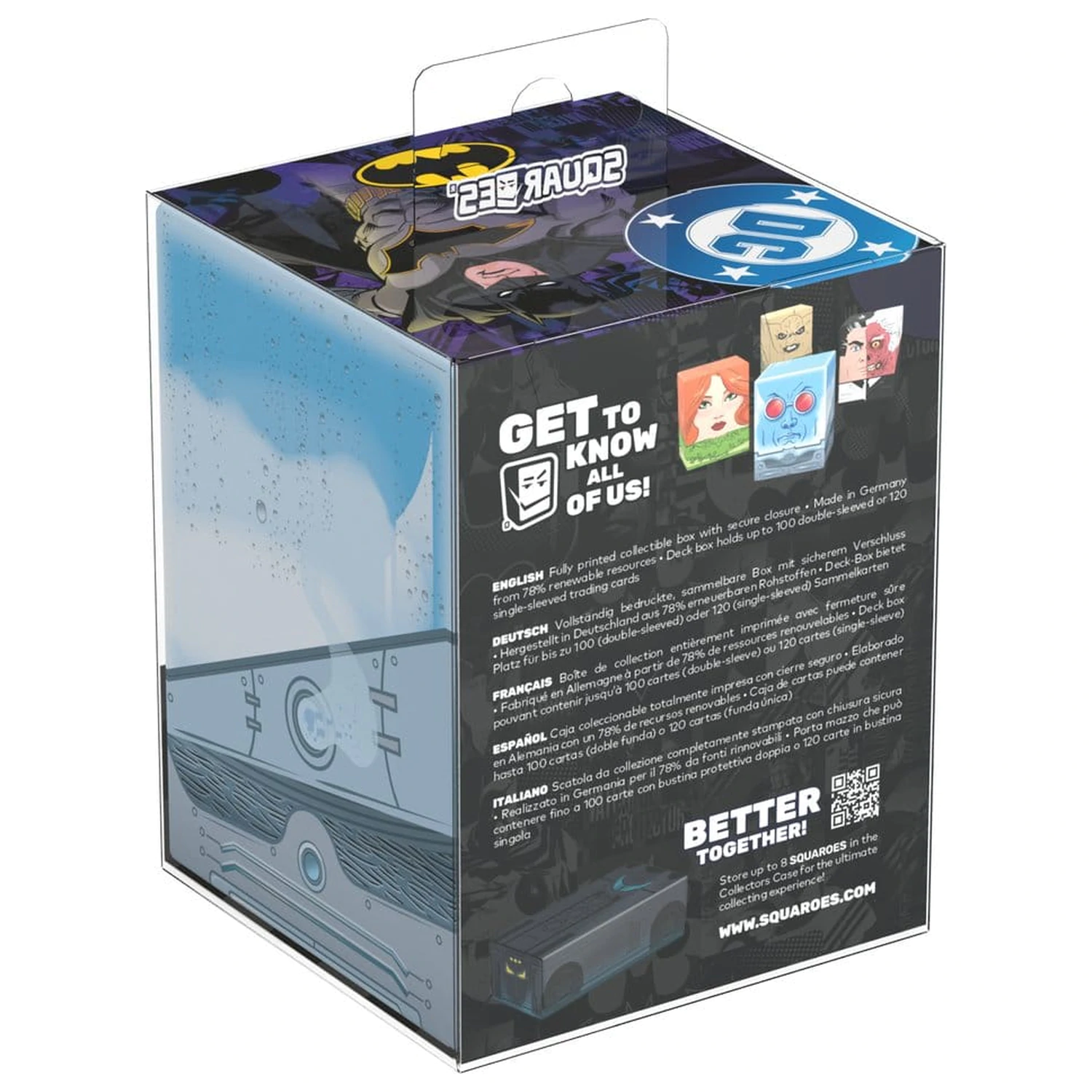 Squaroes Squaroe Batman: Gotham City GC010 - Mr. Freeze termékfotó