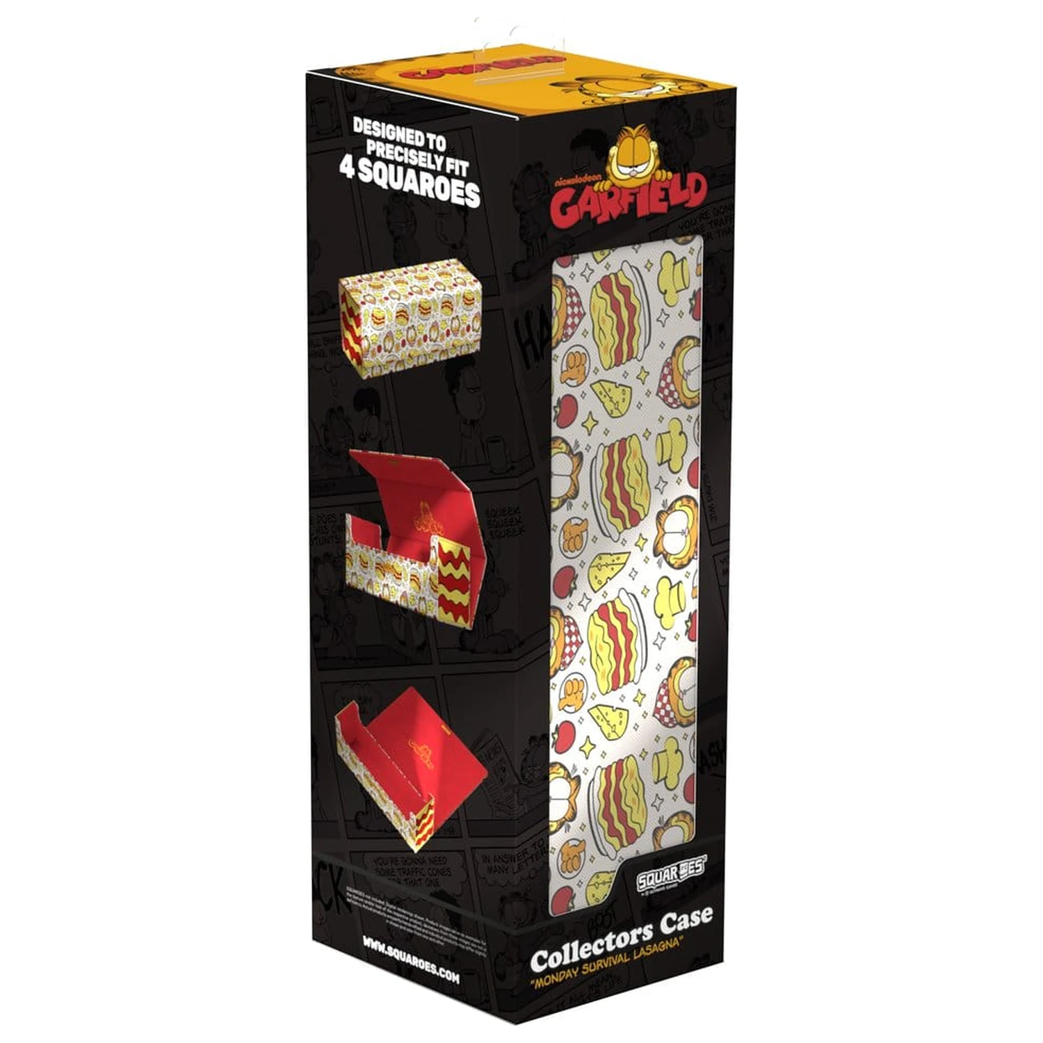 Squaroes Squaroe Garfield Collectors Case - Monday Survival Lasagna termékfotó