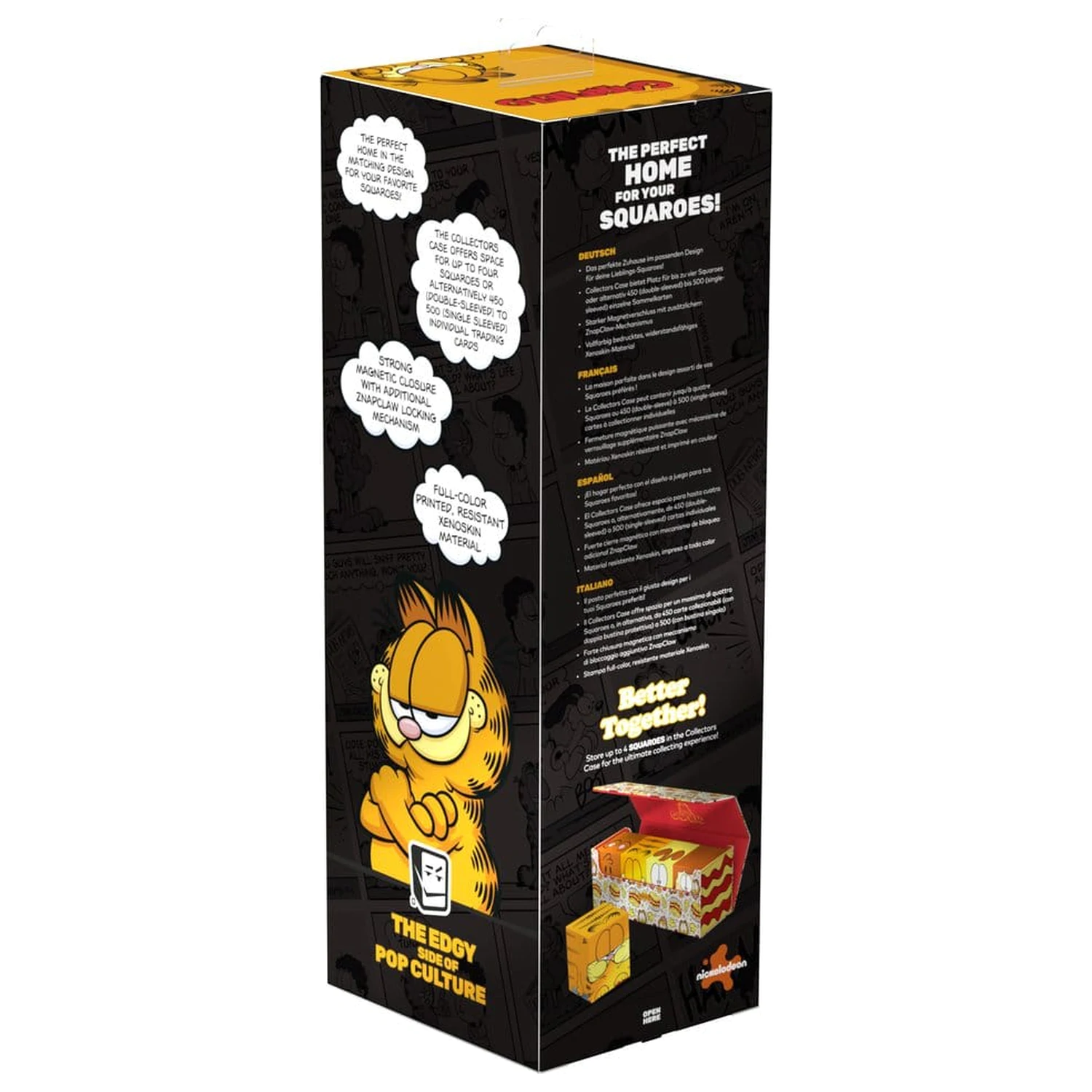 Squaroes Squaroe Garfield Collectors Case - Monday Survival Lasagna termékfotó