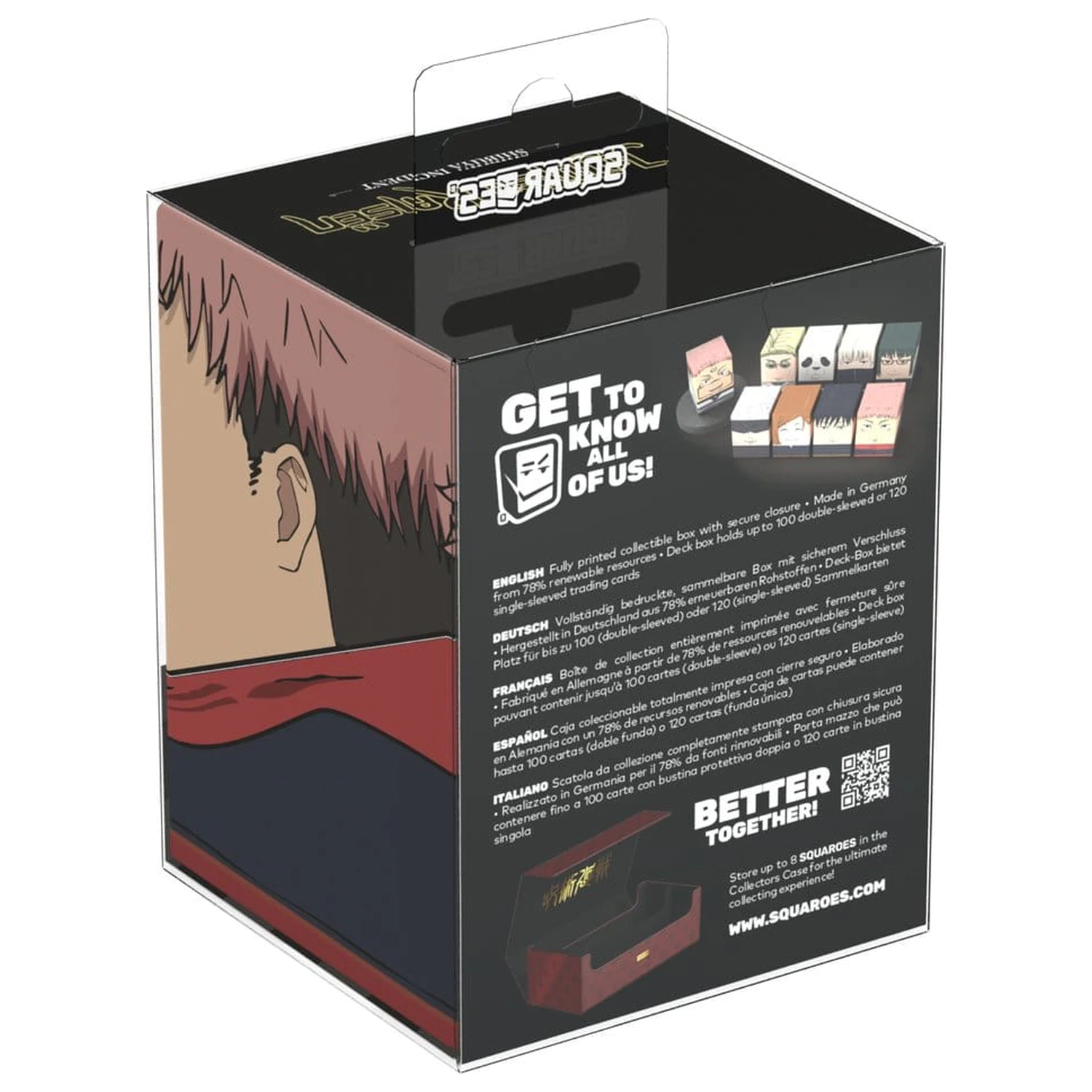 Squaroes Squaroe Jujutsu Kaisen JK001 - Yuji Itadori termékfotó