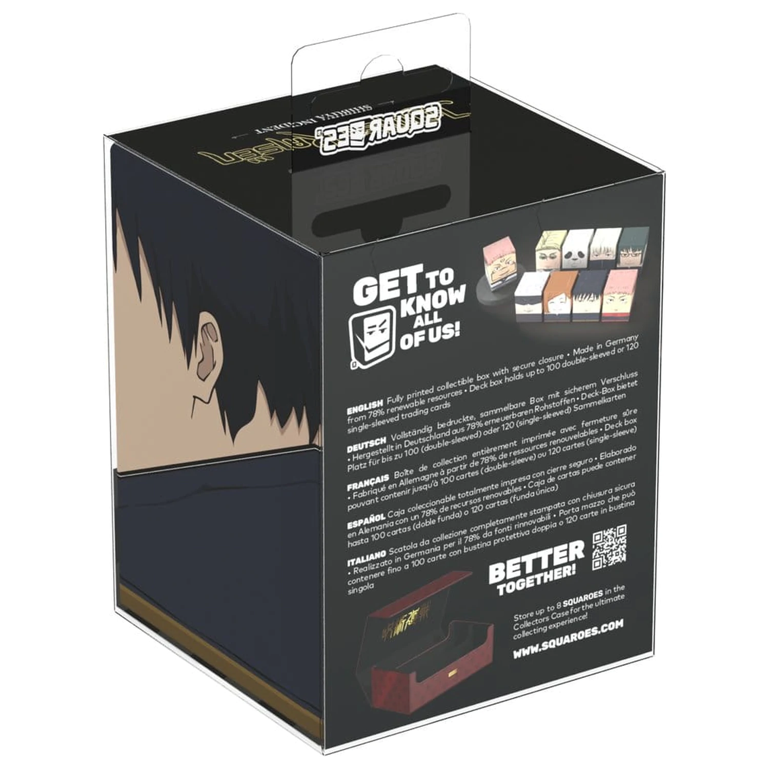 Squaroes Squaroe Jujutsu Kaisen JK002 - Megumi Fushiguro termékfotó