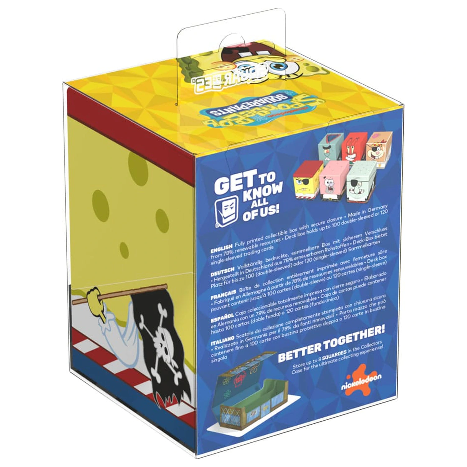  Squaroes Squaroe SpongeBob SquarePants™ SB015 - Pirate Spongebob termékfotó