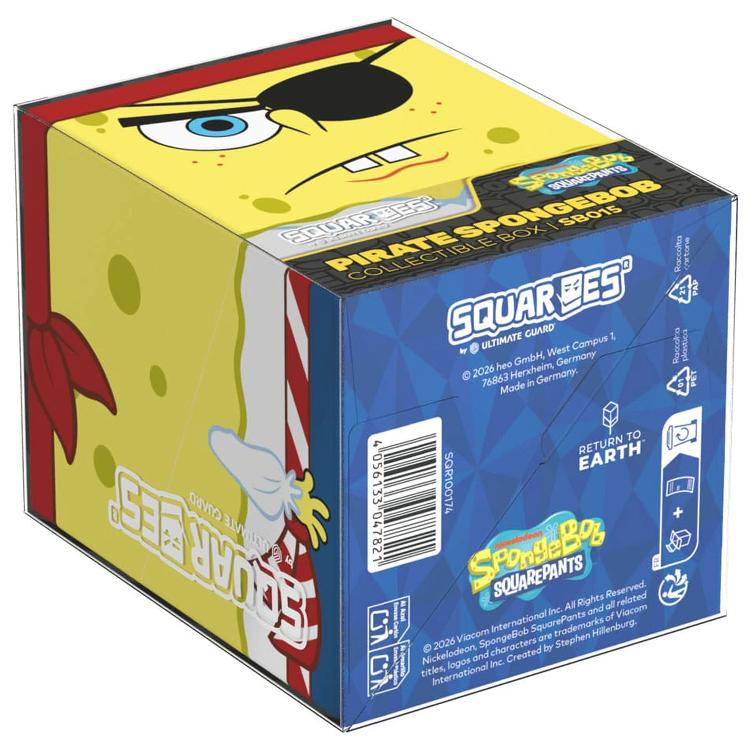  Squaroes Squaroe SpongeBob SquarePants™ SB015 - Pirate Spongebob termékfotó