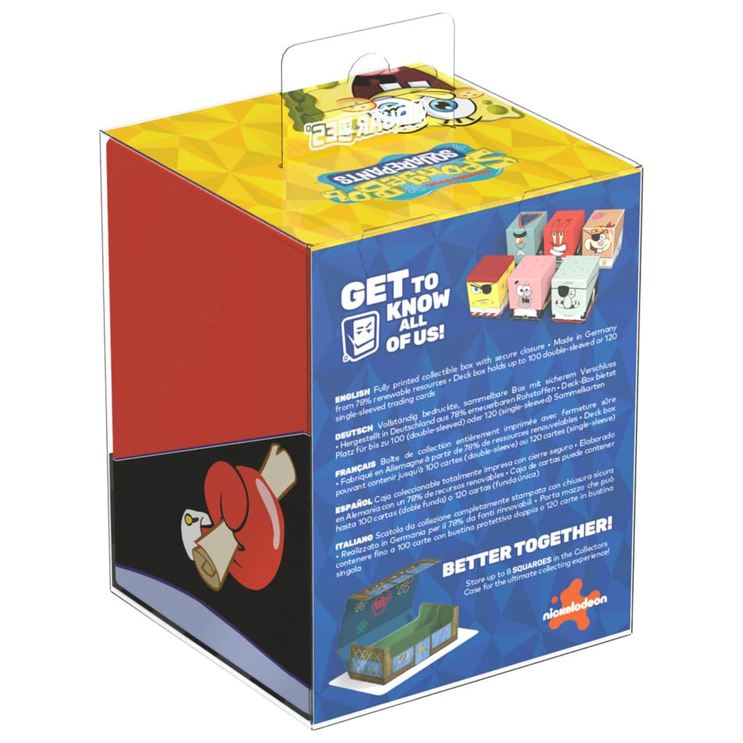  Squaroes Squaroe SpongeBob SquarePants™ SB019 - Pirate Mr Krabs termékfotó