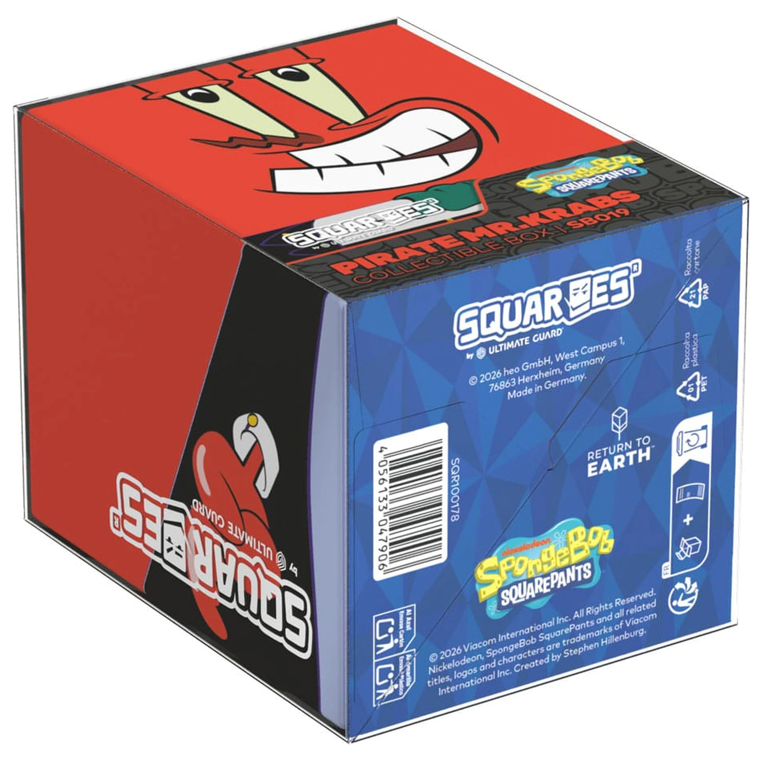  Squaroes Squaroe SpongeBob SquarePants™ SB019 - Pirate Mr Krabs termékfotó