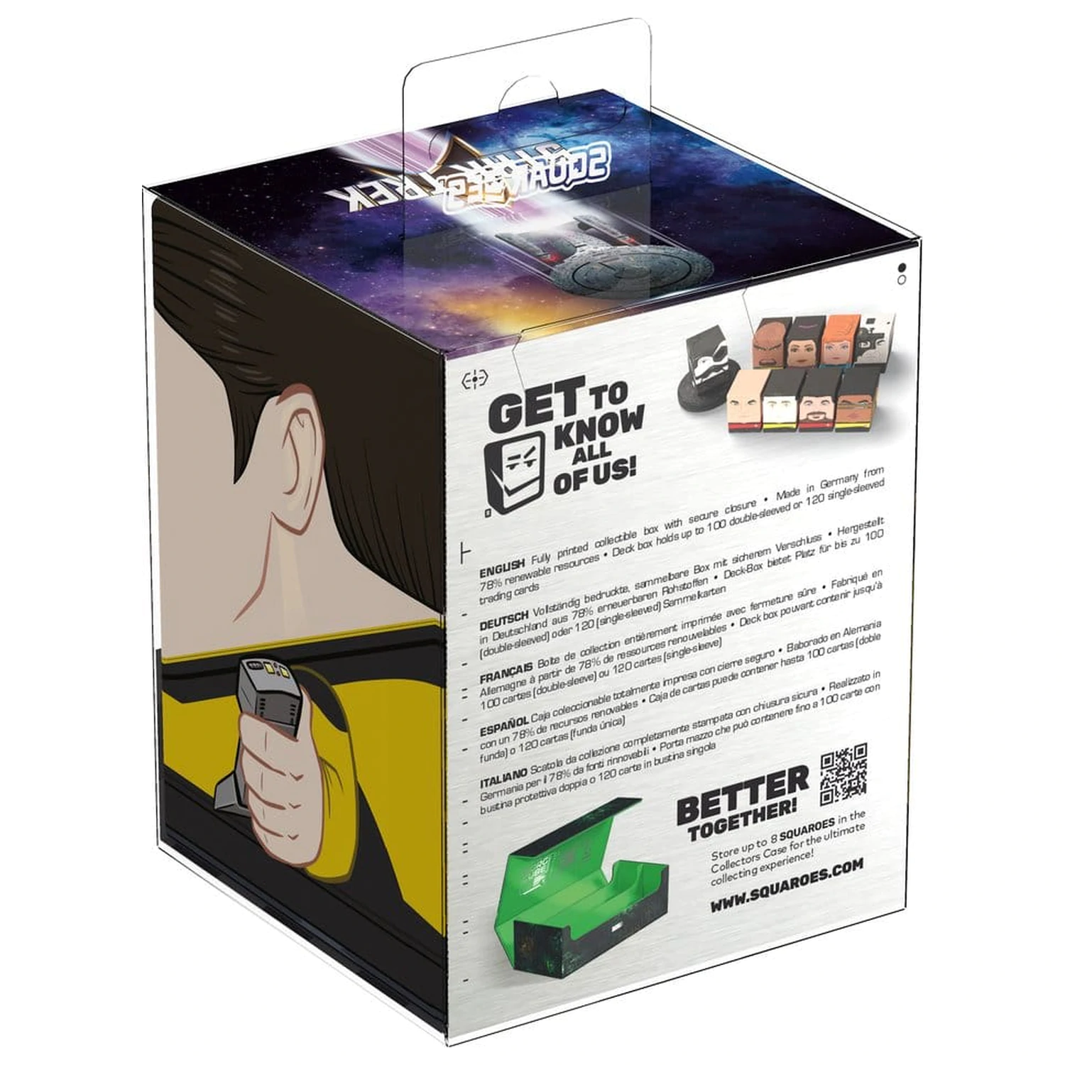 Squaroes Squaroe Star Trek: The Next Generation ST020 - Data termékfotó