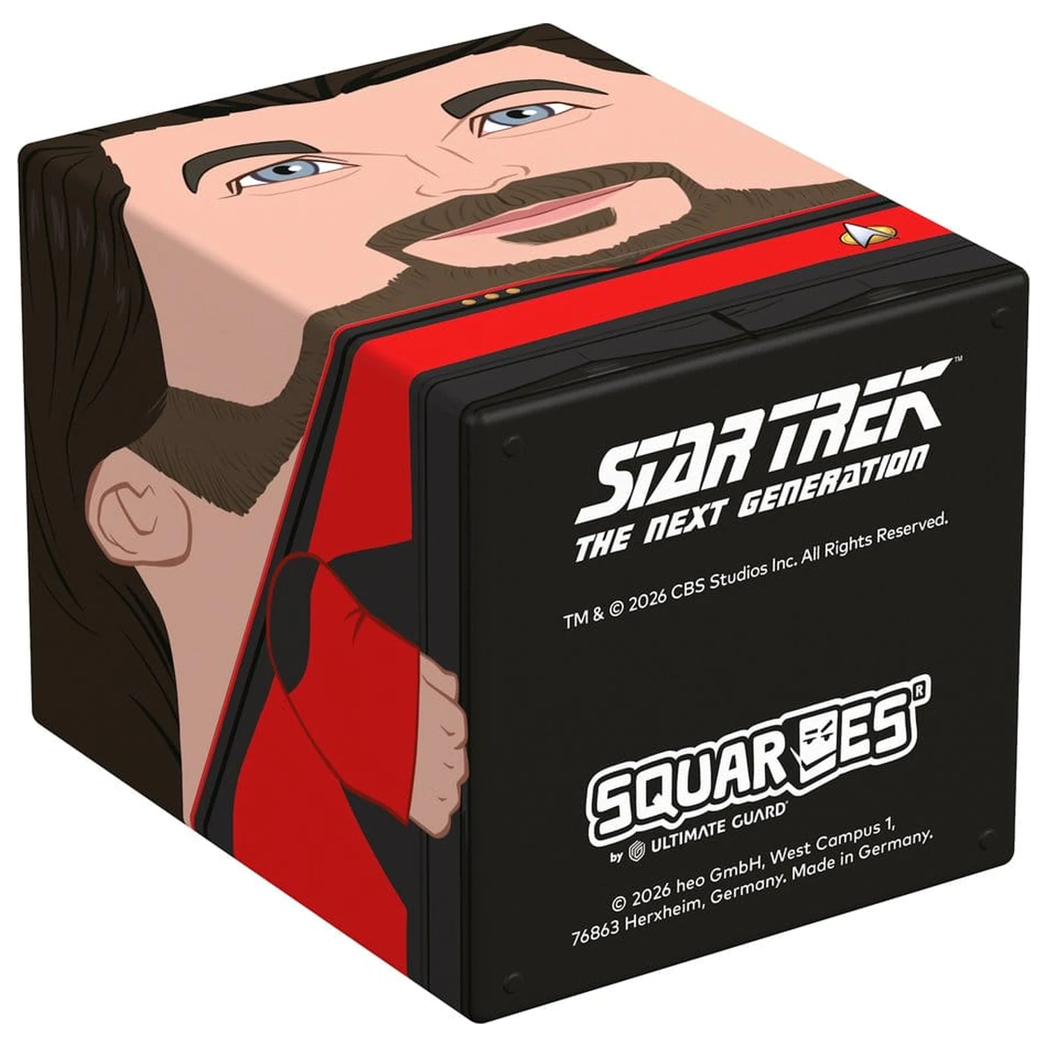 Squaroes Squaroe Star Trek: The Next Generation ST021 - William Riker termékfotó