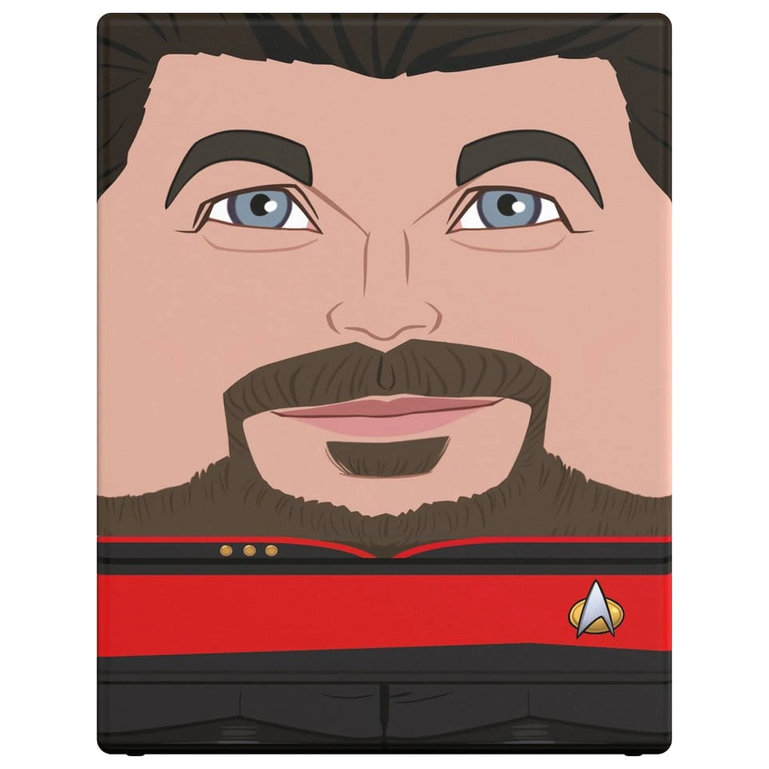Squaroes Squaroe Star Trek: The Next Generation ST021 - William Riker termékfotó