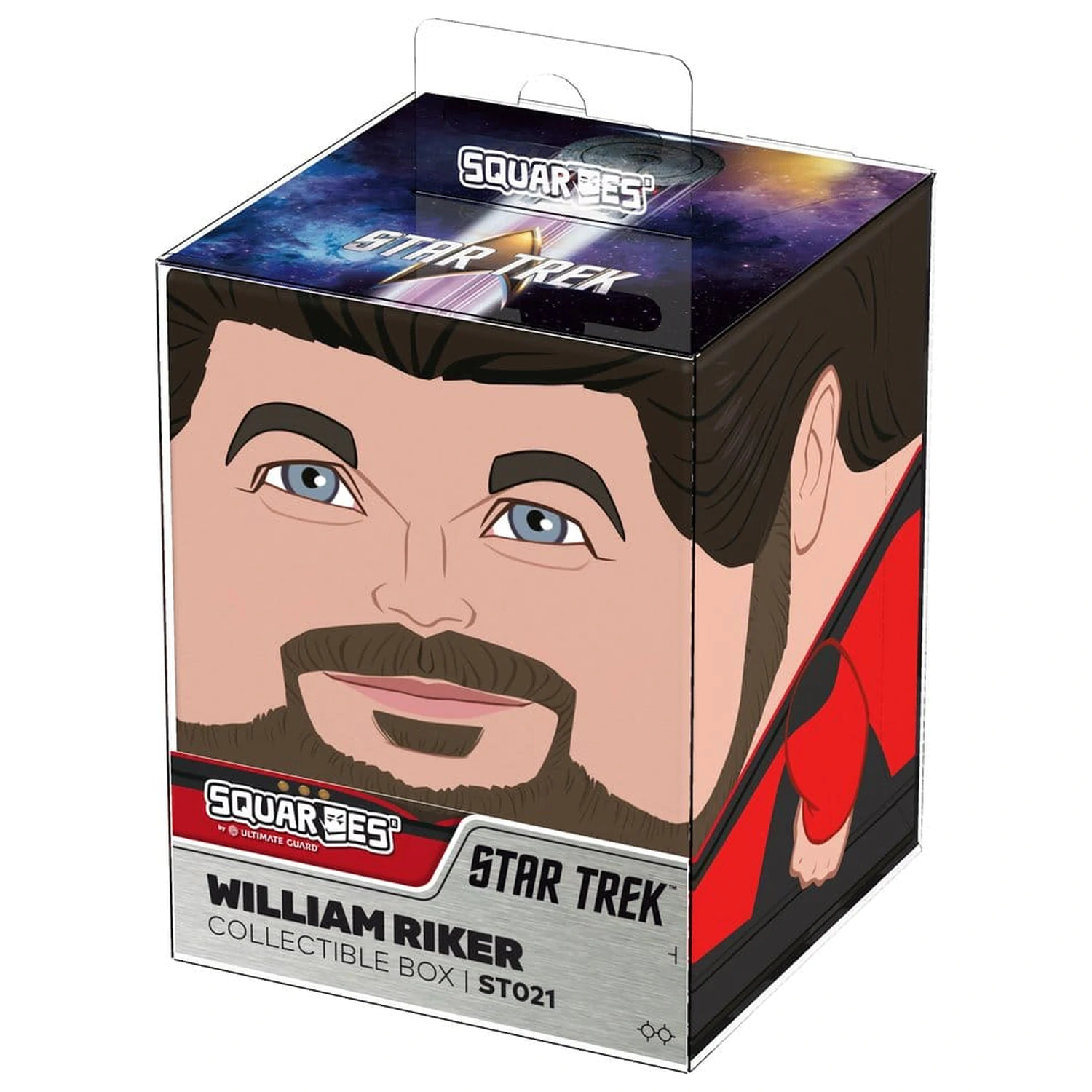Squaroes Squaroe Star Trek: The Next Generation ST021 - William Riker termékfotó