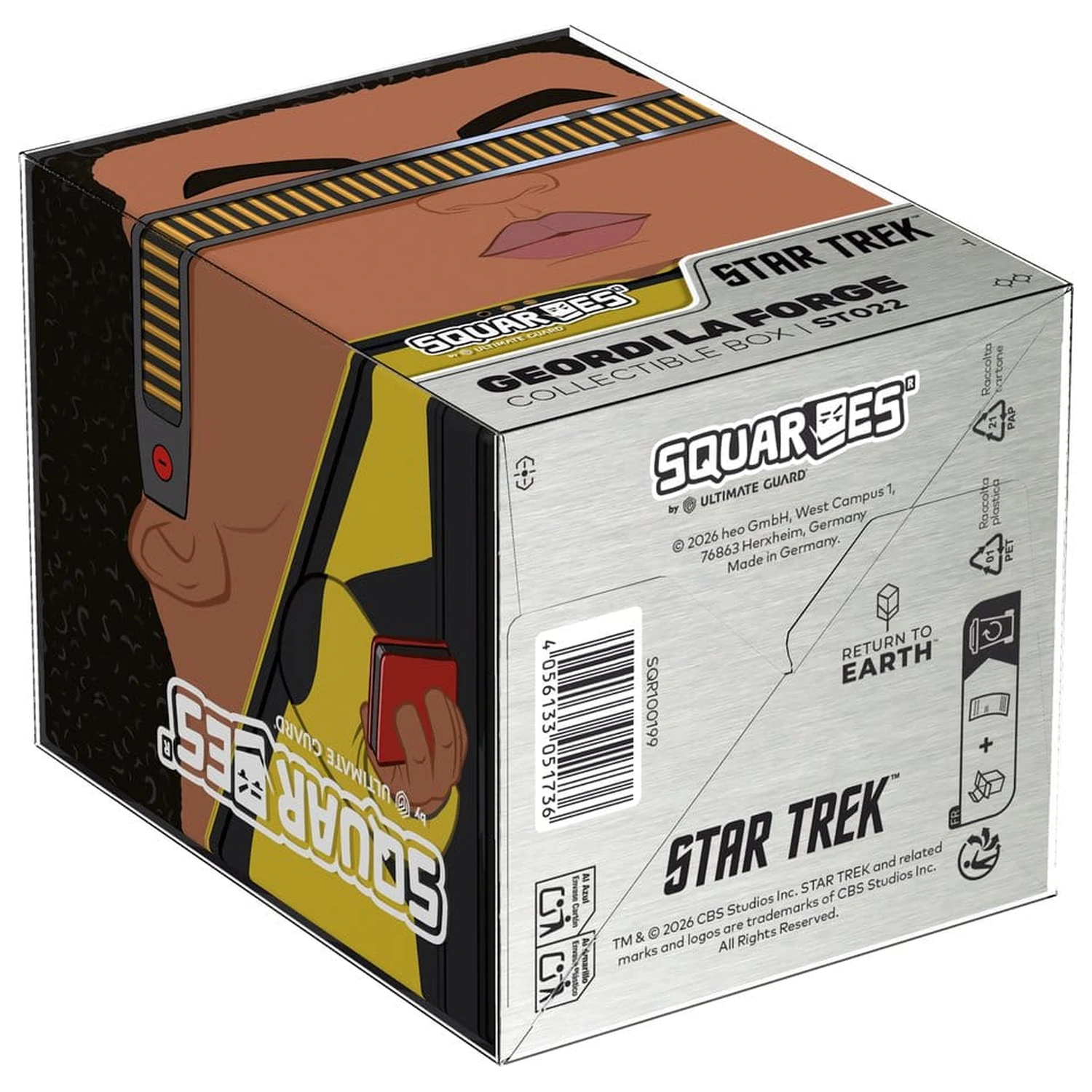 Squaroes Squaroe Star Trek: The Next Generation ST022 - Geordi La Forge termékfotó