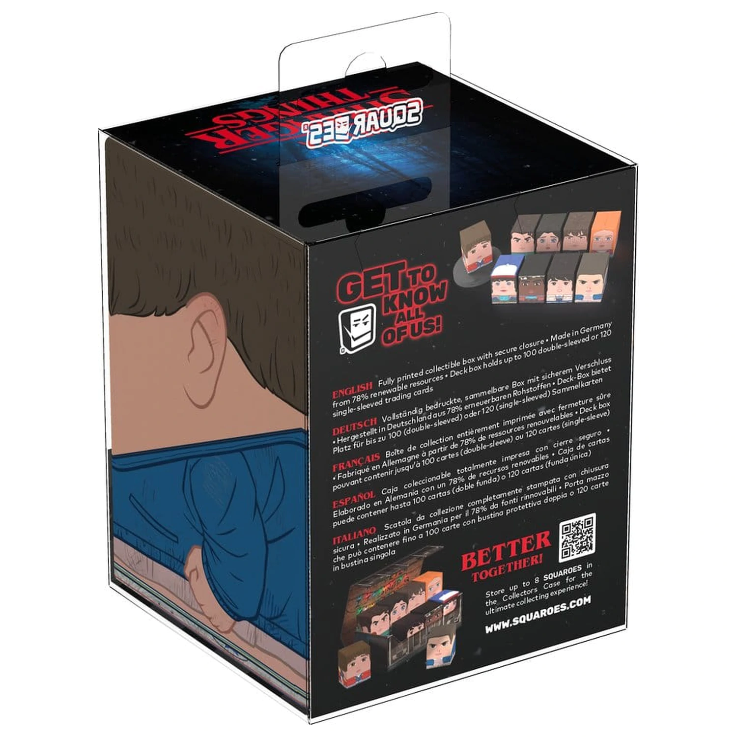 Squaroes Squaroe Stranger Things STR004 - Eleven termékfotó