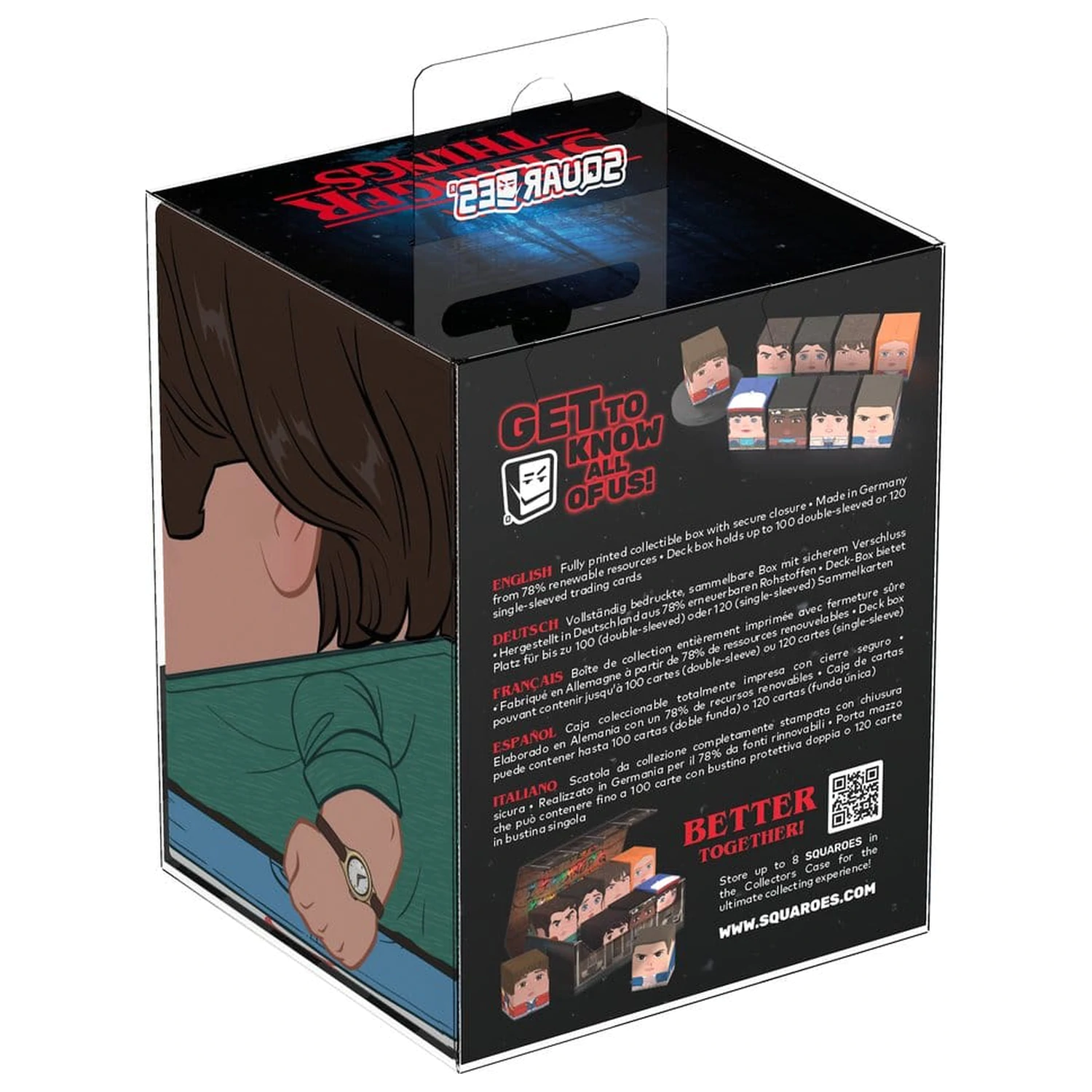 Squaroes Squaroe Stranger Things STR005 - Steve termékfotó