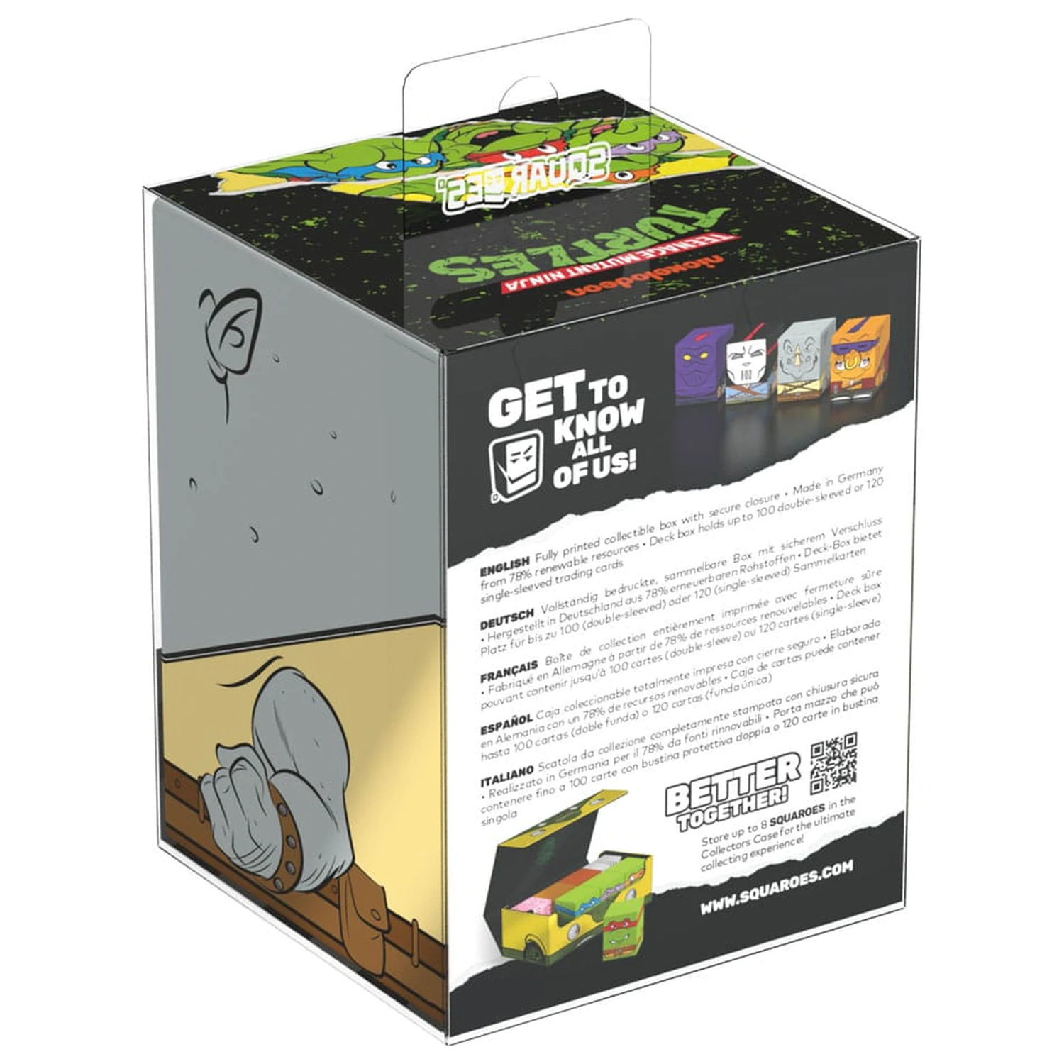 Squaroes - Squaroe Teenage Mutant Ninja Turtles™ NT010 - Rocksteady termékfotó