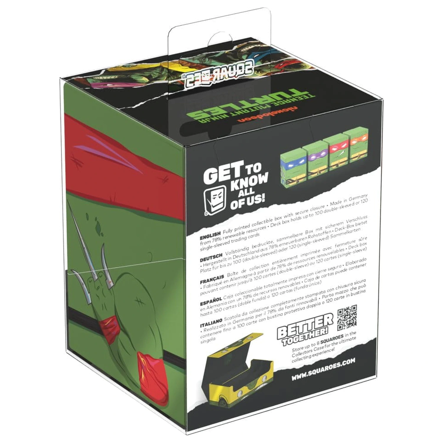 Squaroes Squaroe Teenage Mutant Ninja Turtles™ NT016 - Action Mode Raphael termékfotó