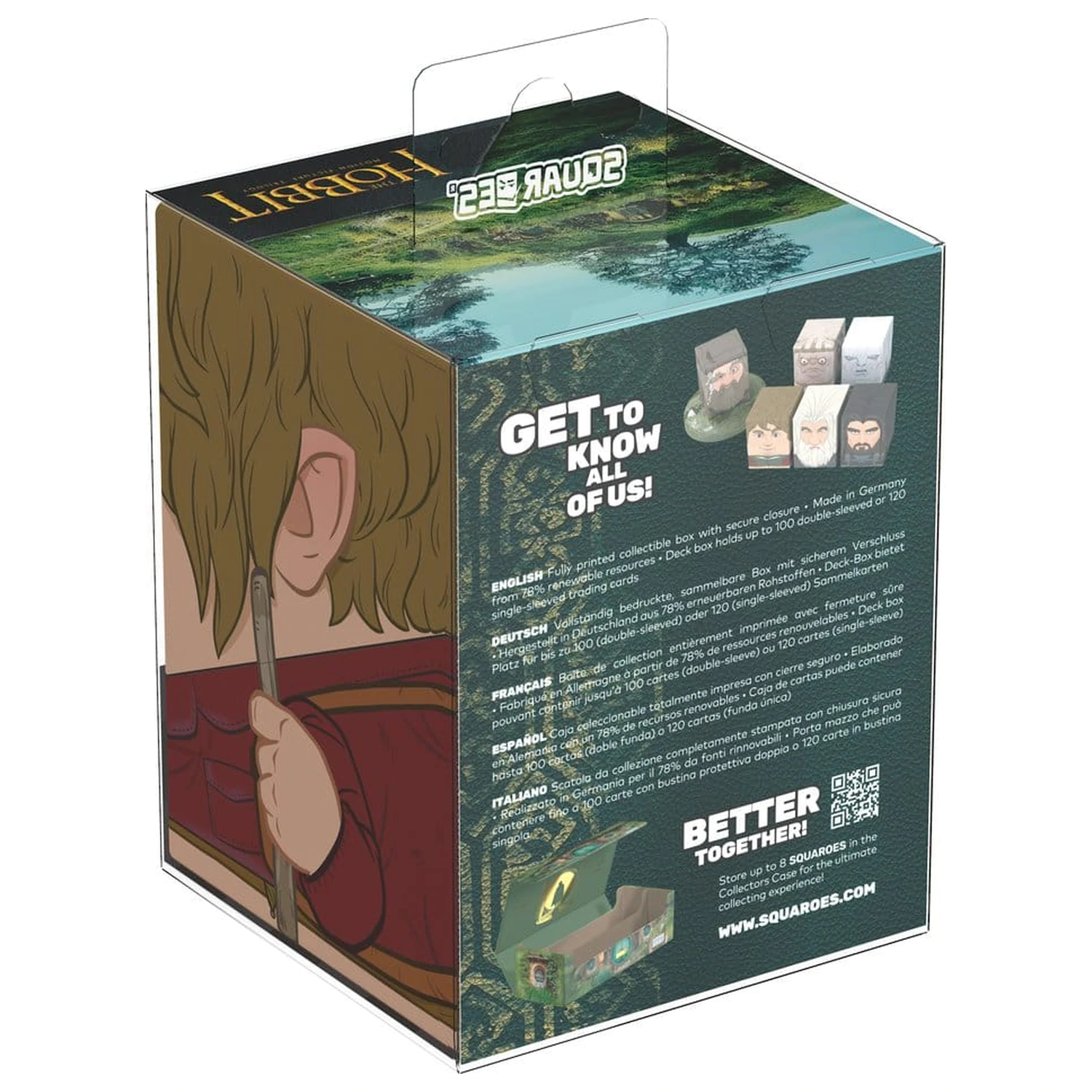 Squaroes Squaroe The Hobbit HOB001 - Bilbo Baggins termékfotó