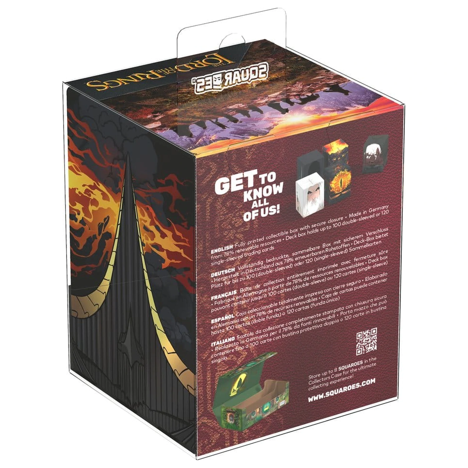 Squaroes Squaroe The Lord of the Rings LOTR012 - Eye of Sauron termékfotó