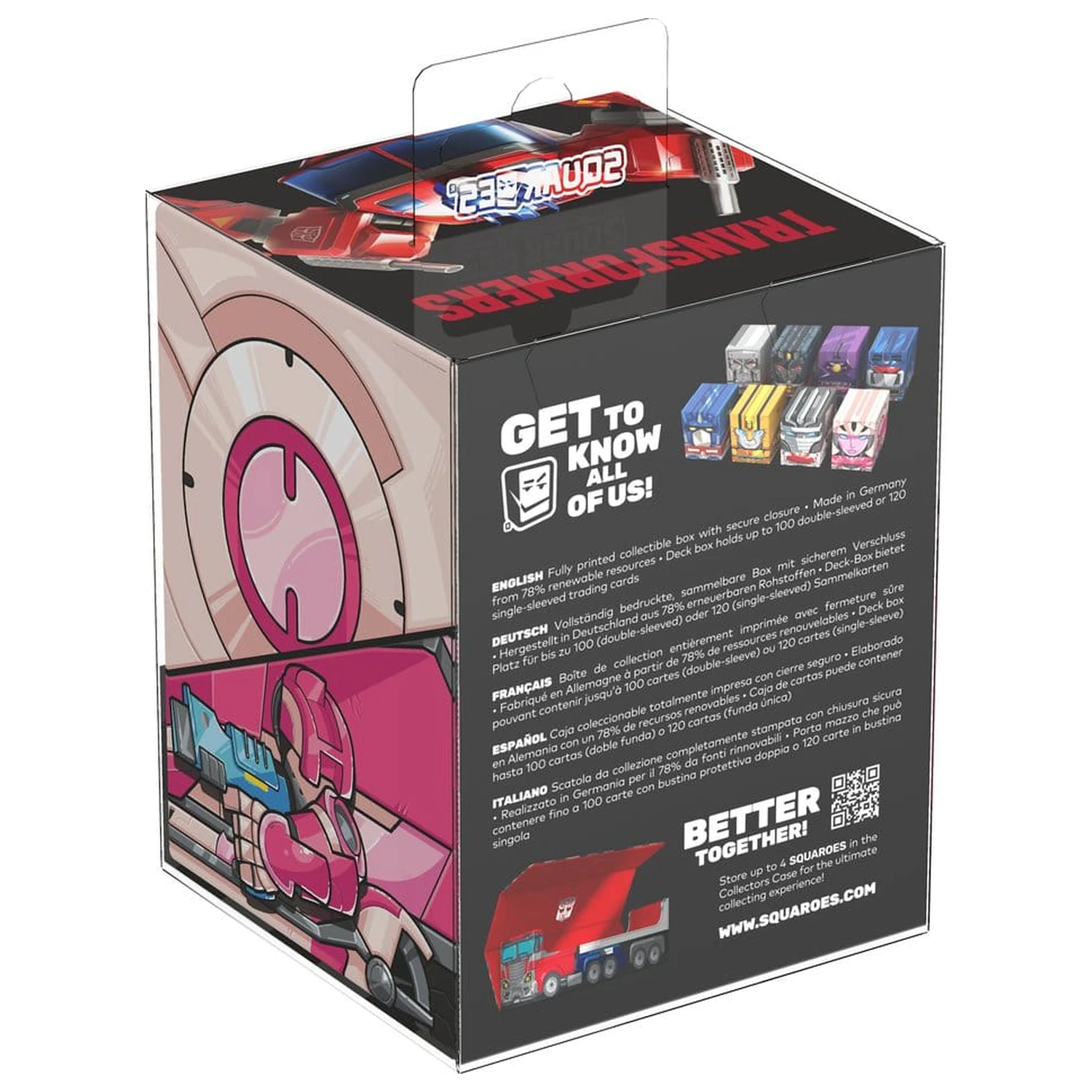 Squaroes Squaroe Transformers TR004 - Arcee termékfotó