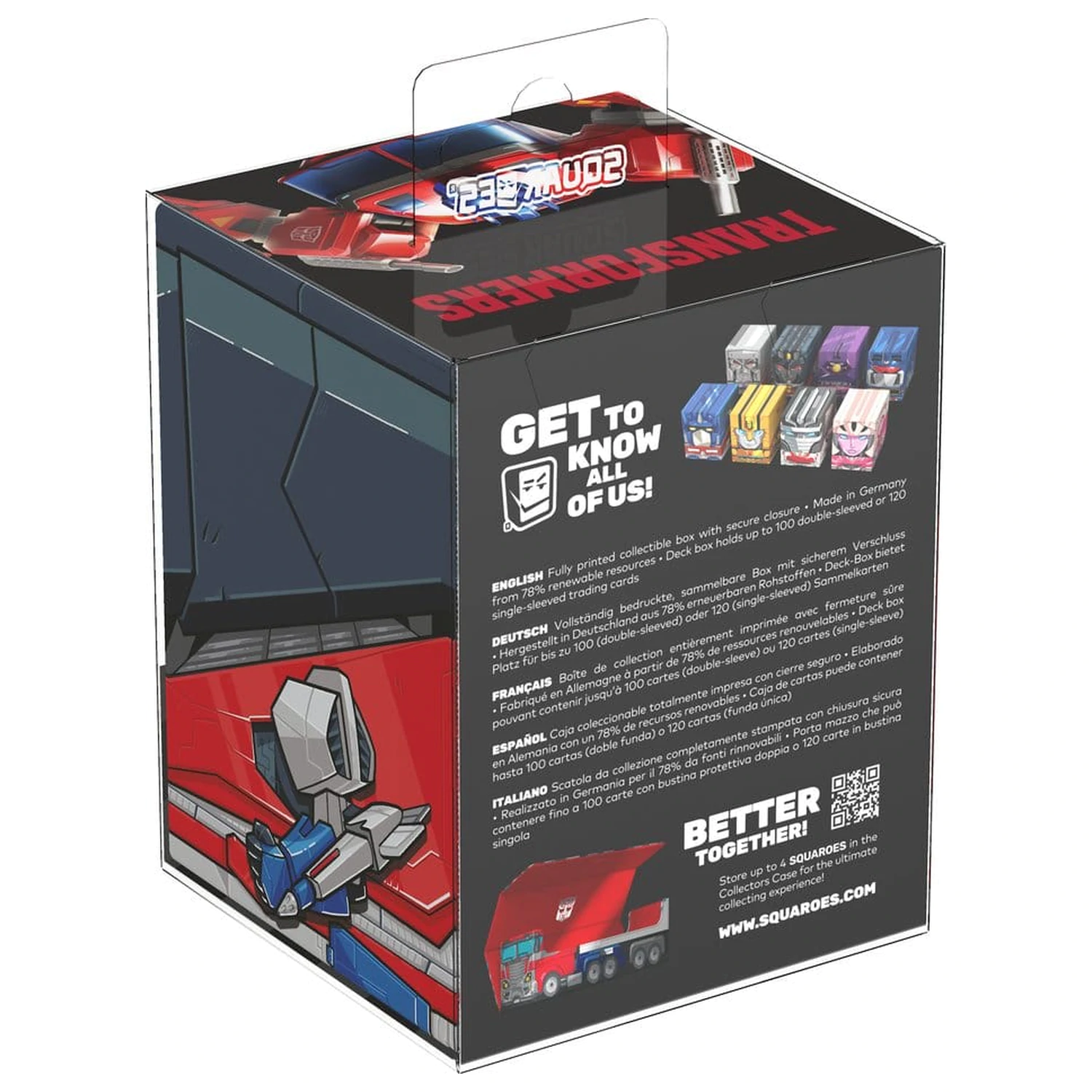 Squaroes Squaroe Transformers TR006 - Starscream termékfotó