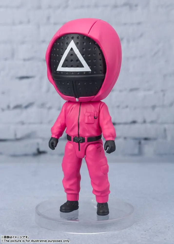 Squid Game Figuarts mini akciófigura Masked Soldier 9 cm termékfotó
