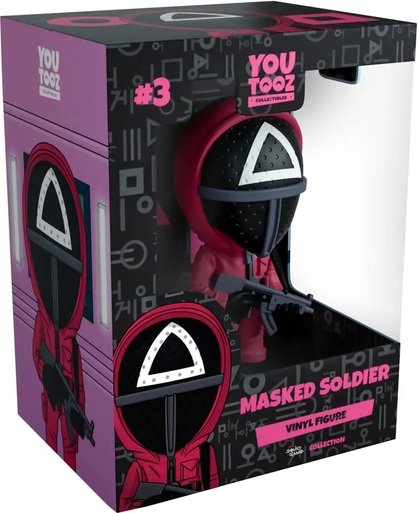 Squid Game Masked Soldier Vinyl figura 11 cm termékfotó
