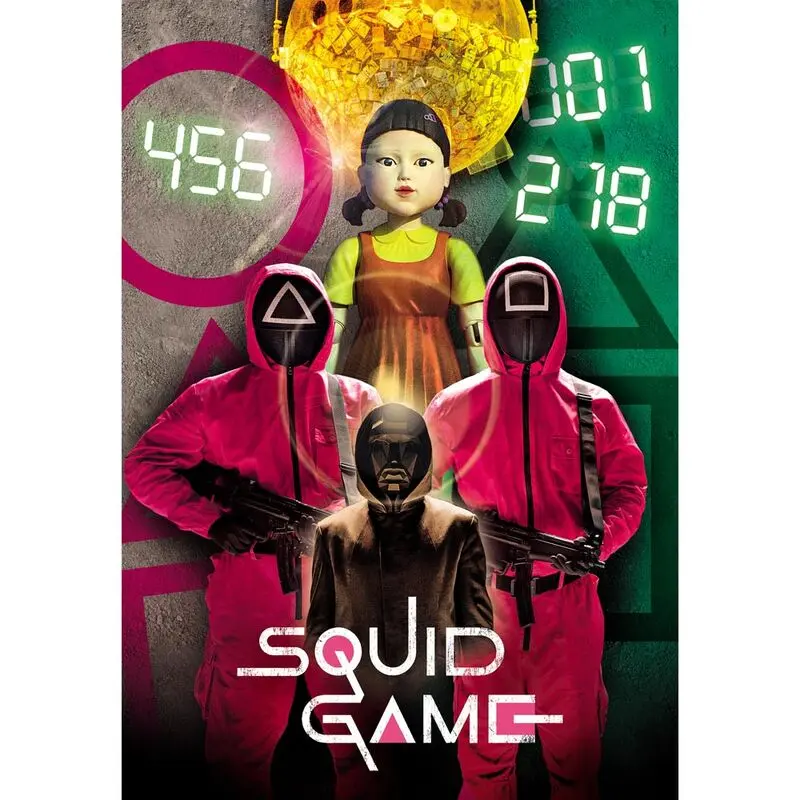 Squid Game puzzle 1000db-os termékfotó