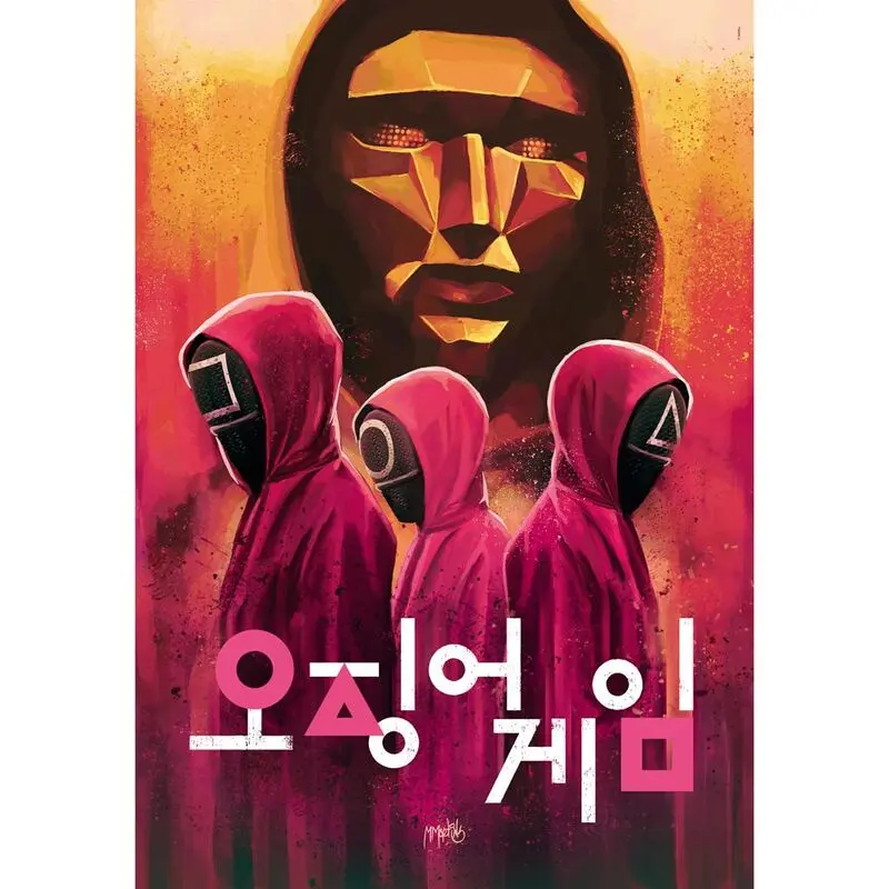 Squid Game puzzle 1000db-os termékfotó