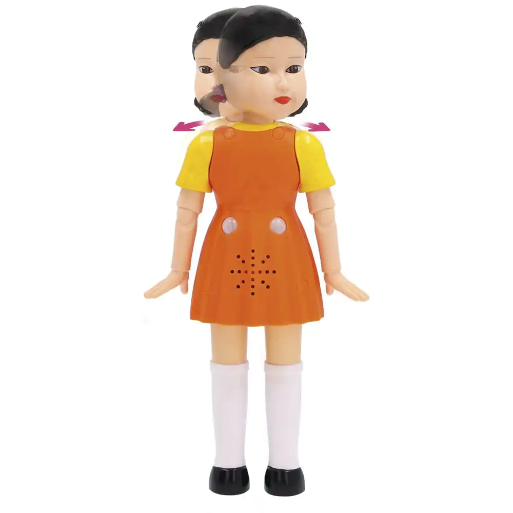 Squid Game Young-Hee interaktív baba figura 30 cm angol nyelvű termékfotó
