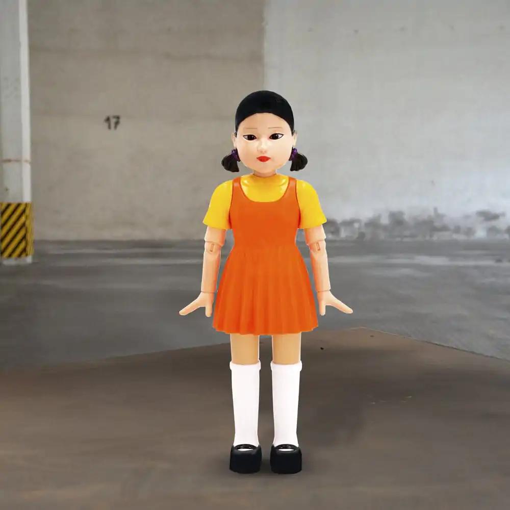 Squid Game Young-Hee interaktív baba figura 30 cm angol nyelvű termékfotó