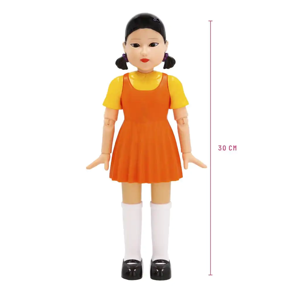 Squid Game Young-Hee interaktív baba figura 30 cm angol nyelvű termékfotó