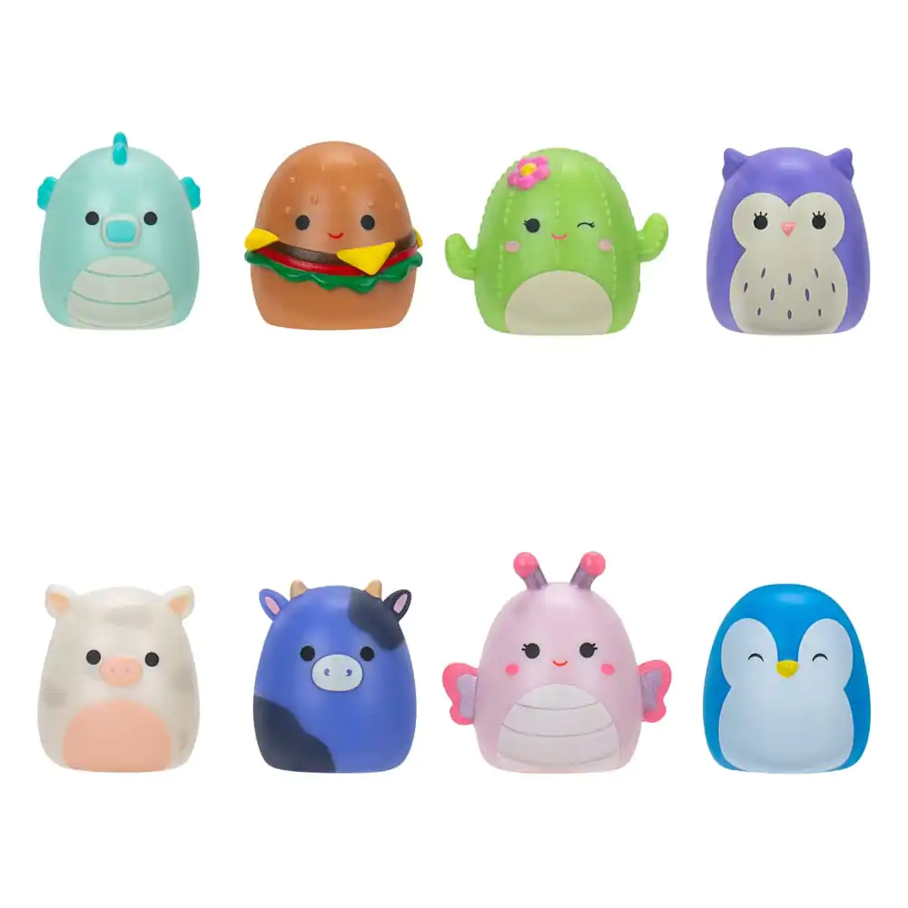 Squishmallow Squish a longs Style 1 8 db-os Mini figura csomag 3 cm termékfotó