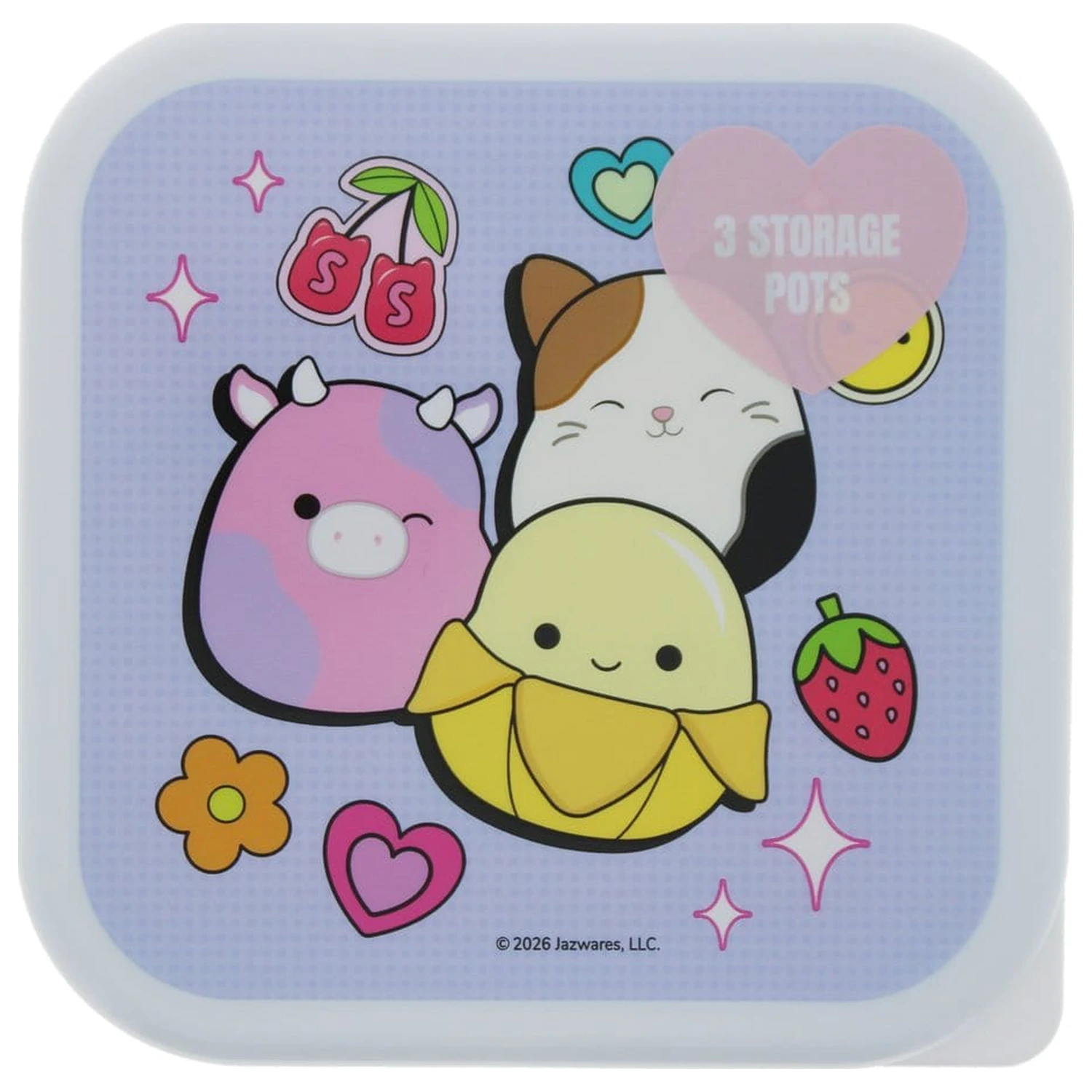 Squishmallows 3 db-os uzsonnás doboz csomag termékfotó
