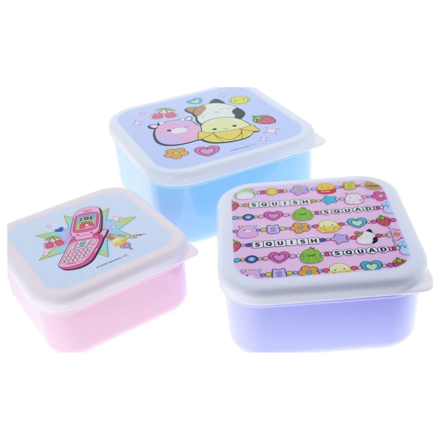Squishmallows 3 db-os uzsonnás doboz csomag termékfotó