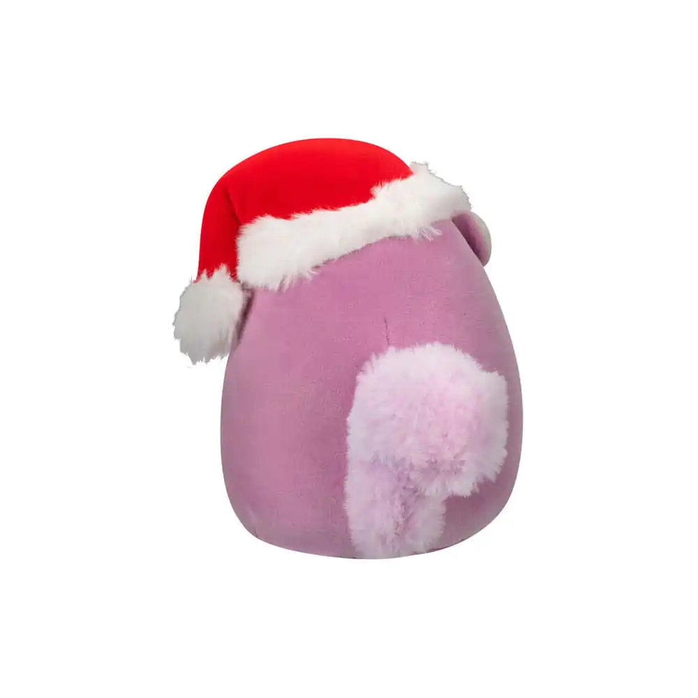 Squishmallows Allina the Plum Squirrel with Santa Hat plüss figura 12 cm termékfotó