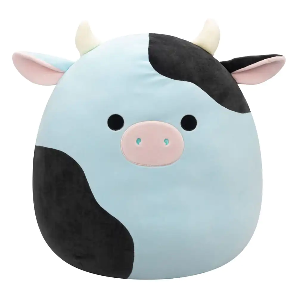 Squishmallows Blue and Black Cow Cillian plüss figura 50 cm termékfotó