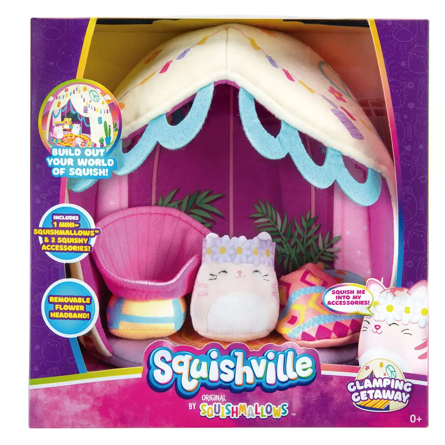 Squishmallows Camping plüss 5cm termékfotó