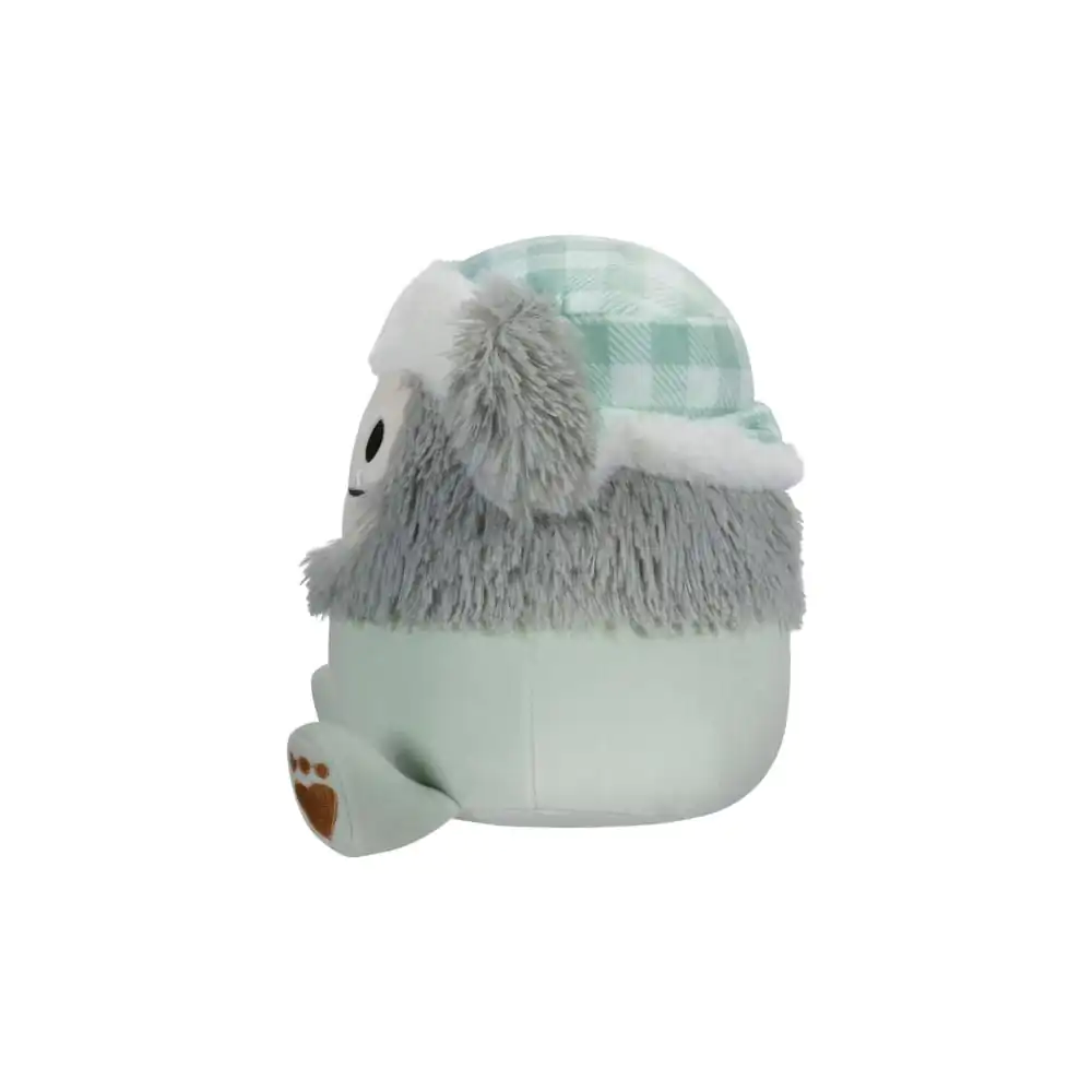 Squishmallows Christmas Evita the Bigfoot with Trapper Hat plüss figura 12 cm termékfotó