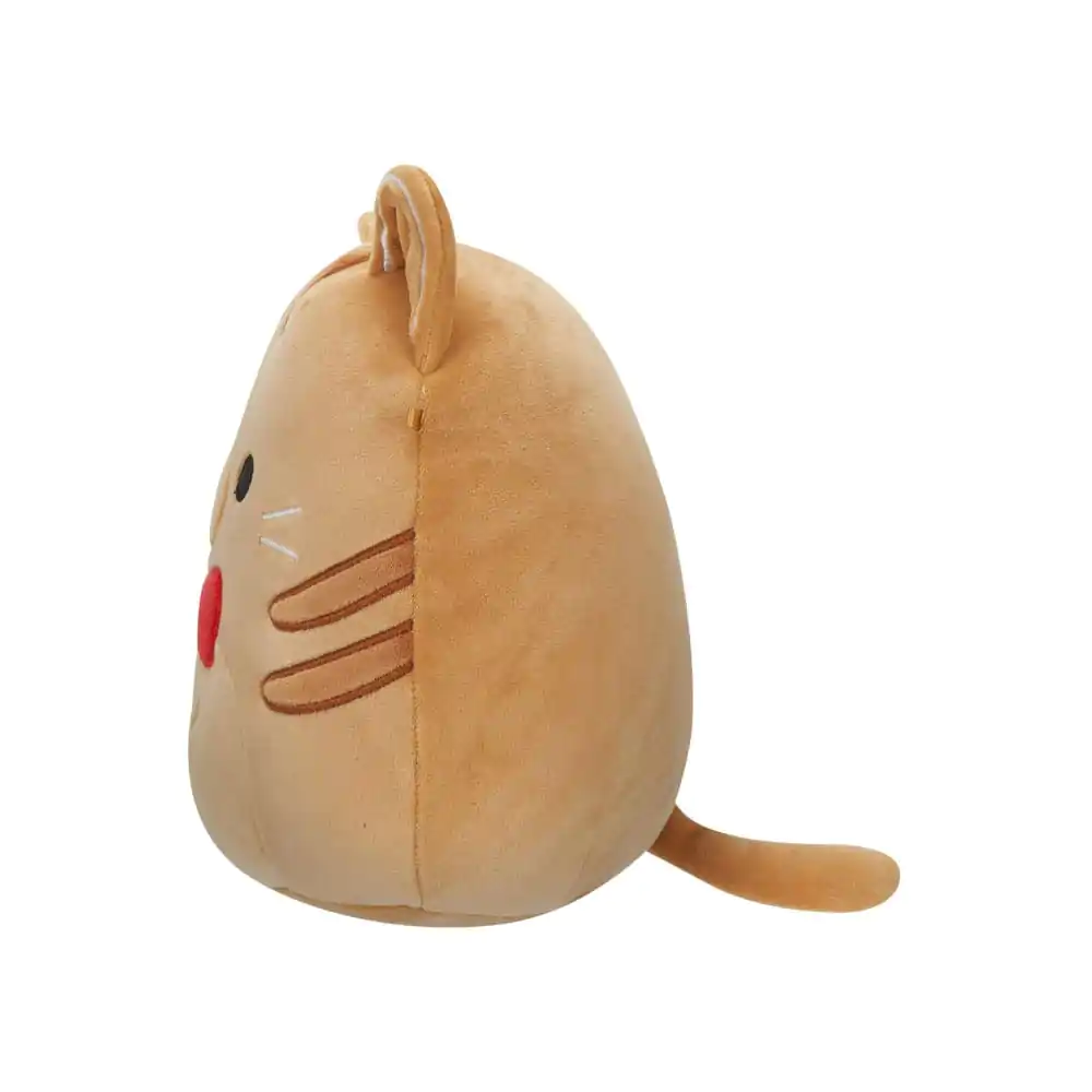 Squishmallows Christmas Jones the Cat Gingerbread plüss figura 12 cm termékfotó
