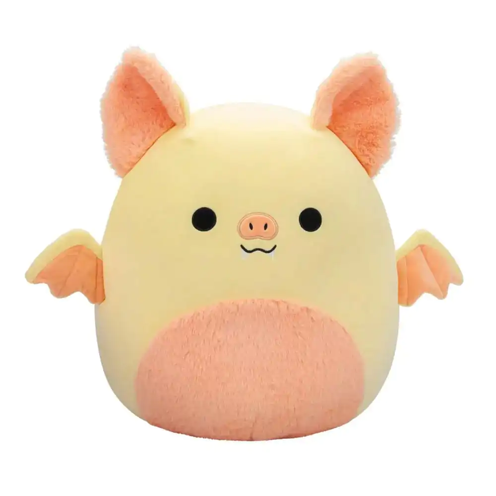 Squishmallows Cream and Pink Bat with Fuzzy Belly Meghan plüss figura 40 cm termékfotó