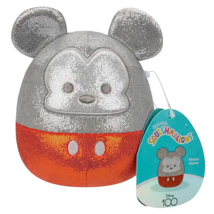 Squishmallows Disney 100 B plüss figura csomag 12 cm termékfotó