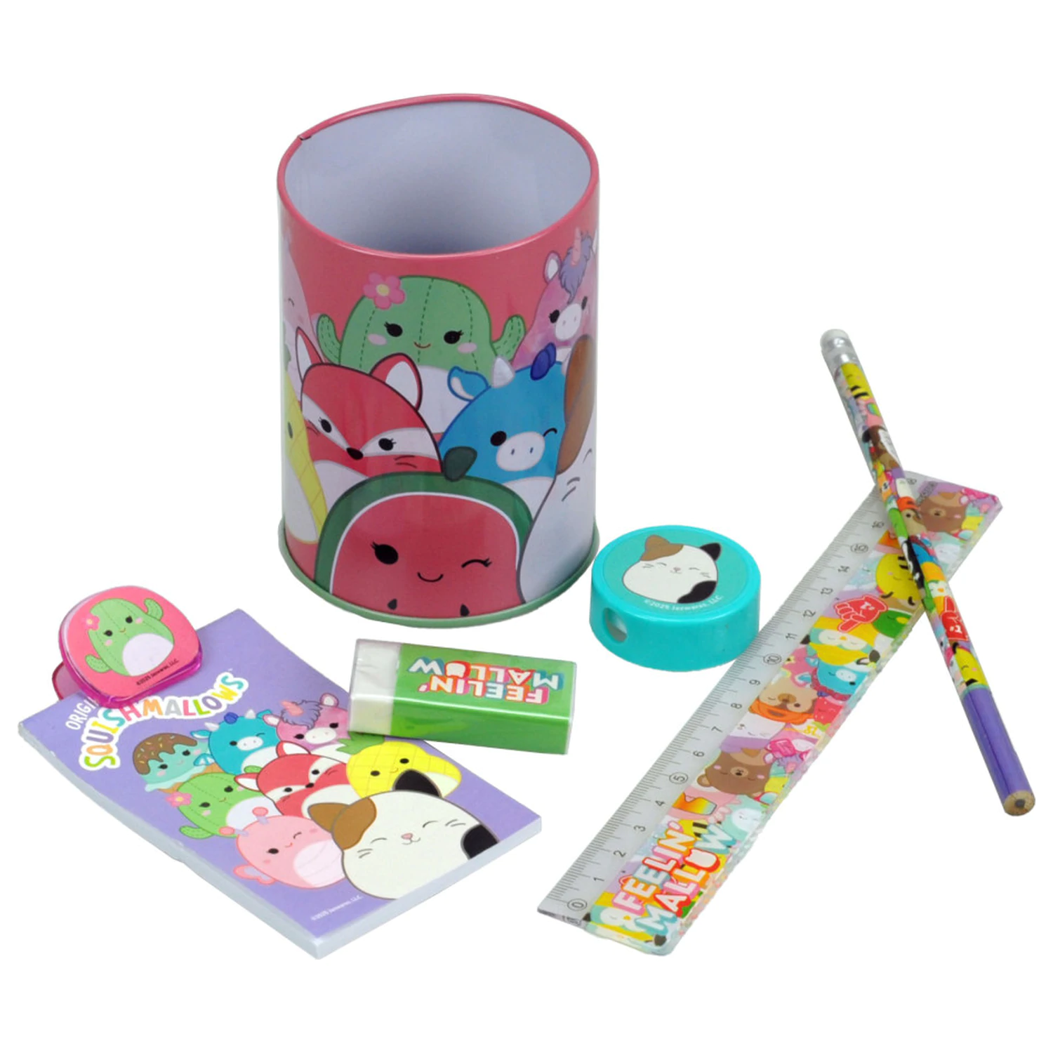 Squishmallows Feelin' írószer szett 7 db-os termékfotó