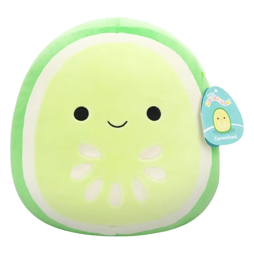 Squishmallows Green Cucumber Slice plüss figura 30 cm termékfotó