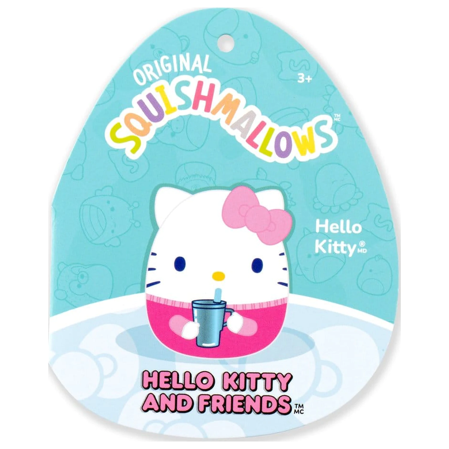 Squishmallows Hello Kitty and Friends plüss Hello Kitty Cup 30 cm termékfotó
