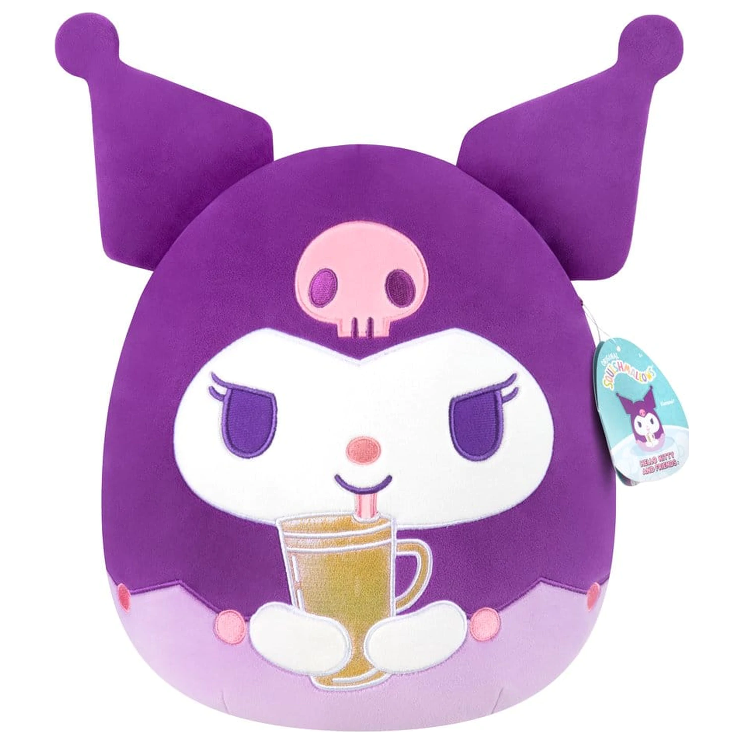 Squishmallows Hello Kitty and Friends plüss Kuromi Cup 30 cm termékfotó