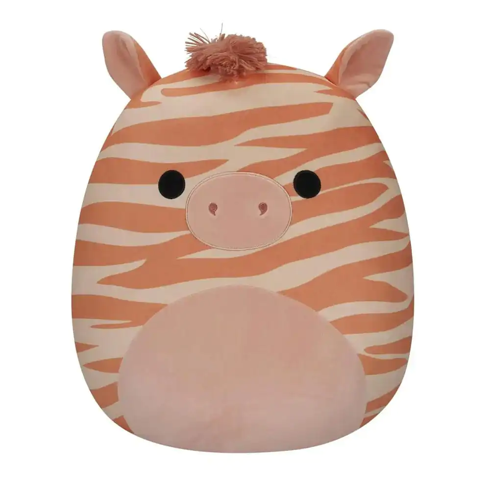 Squishmallows Peach Zebra Josue plüss figura 50 cm termékfotó