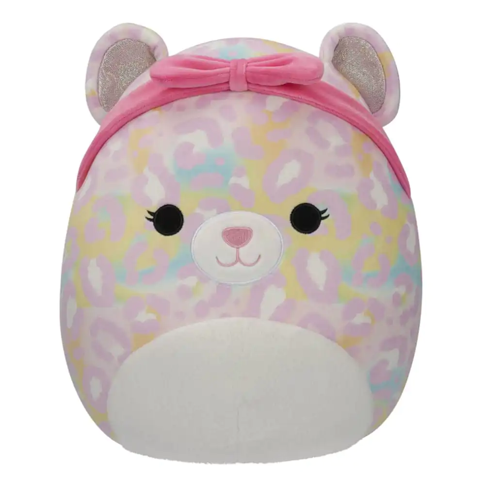 Squishmallows Pink Rainbow Leopard with Pink Headband Michaela plüss figura 30 cm termékfotó