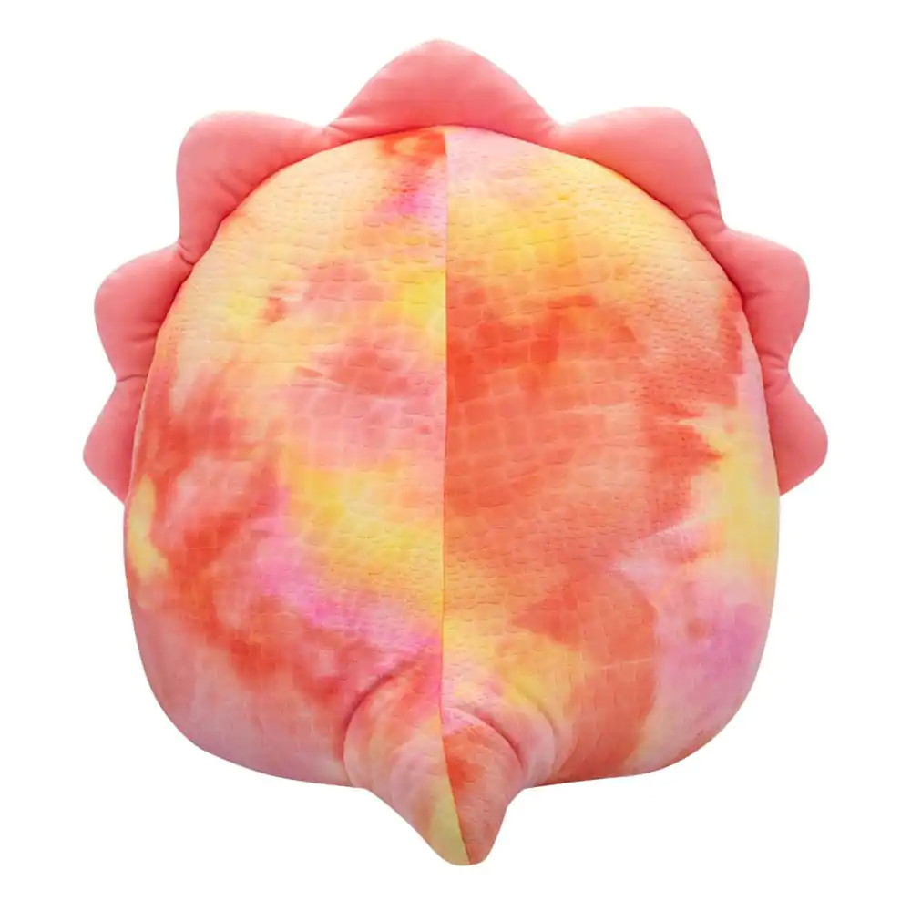 Squishmallows Pink Tie-Dye Triceratops with Fuzzy Belly and Winking Trinity plüss figura 40 cm termékfotó